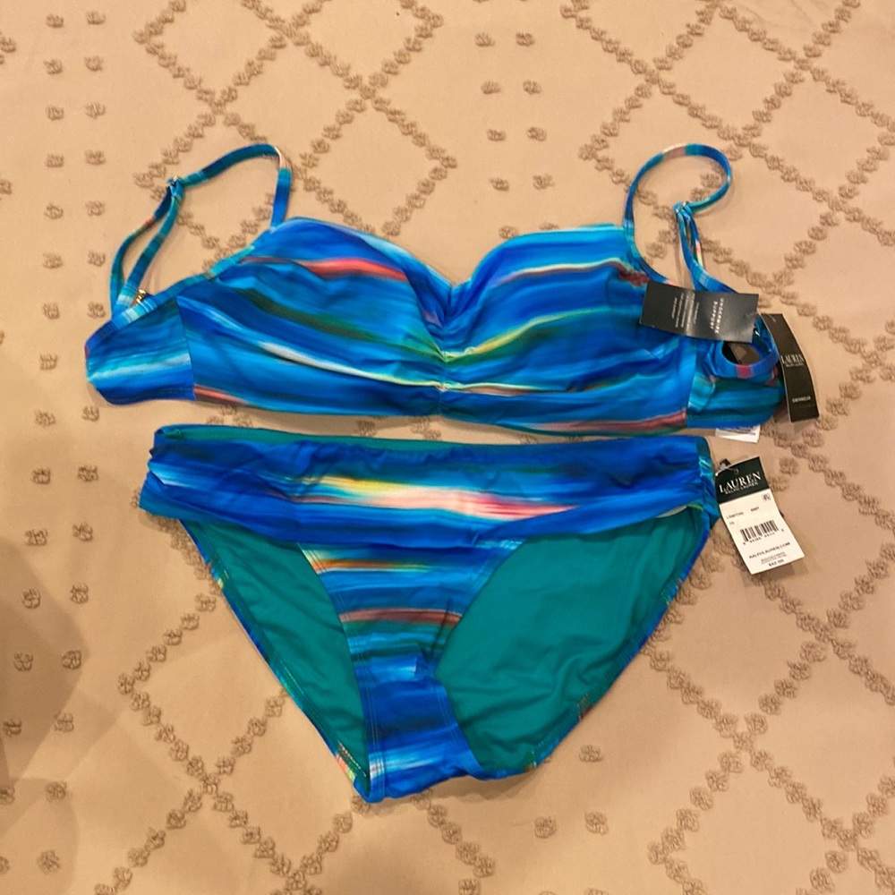 RALPH LAUREN UNDERWIRE BIKI
